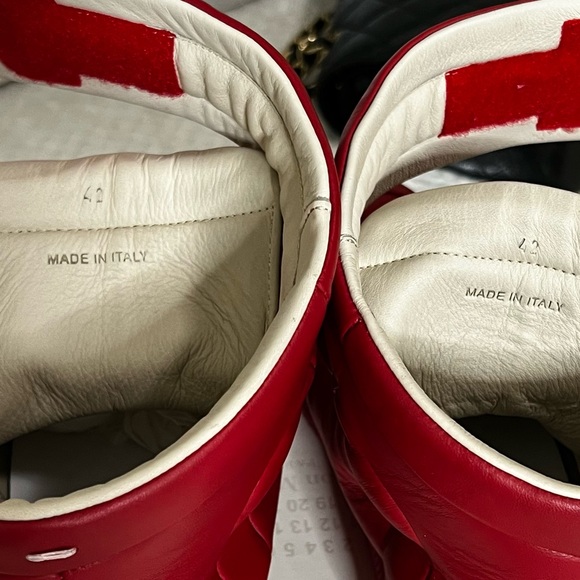 Mason Margiela Future 22 Sneakers RED Size 42 US9 - Picture 3 of 9